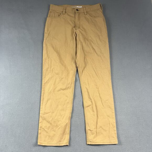 Carhartt Pants Mens 32X32 Relaxed Fit Straight Carpenter Outdoor Workwear Jeans - Picture 1 of 9